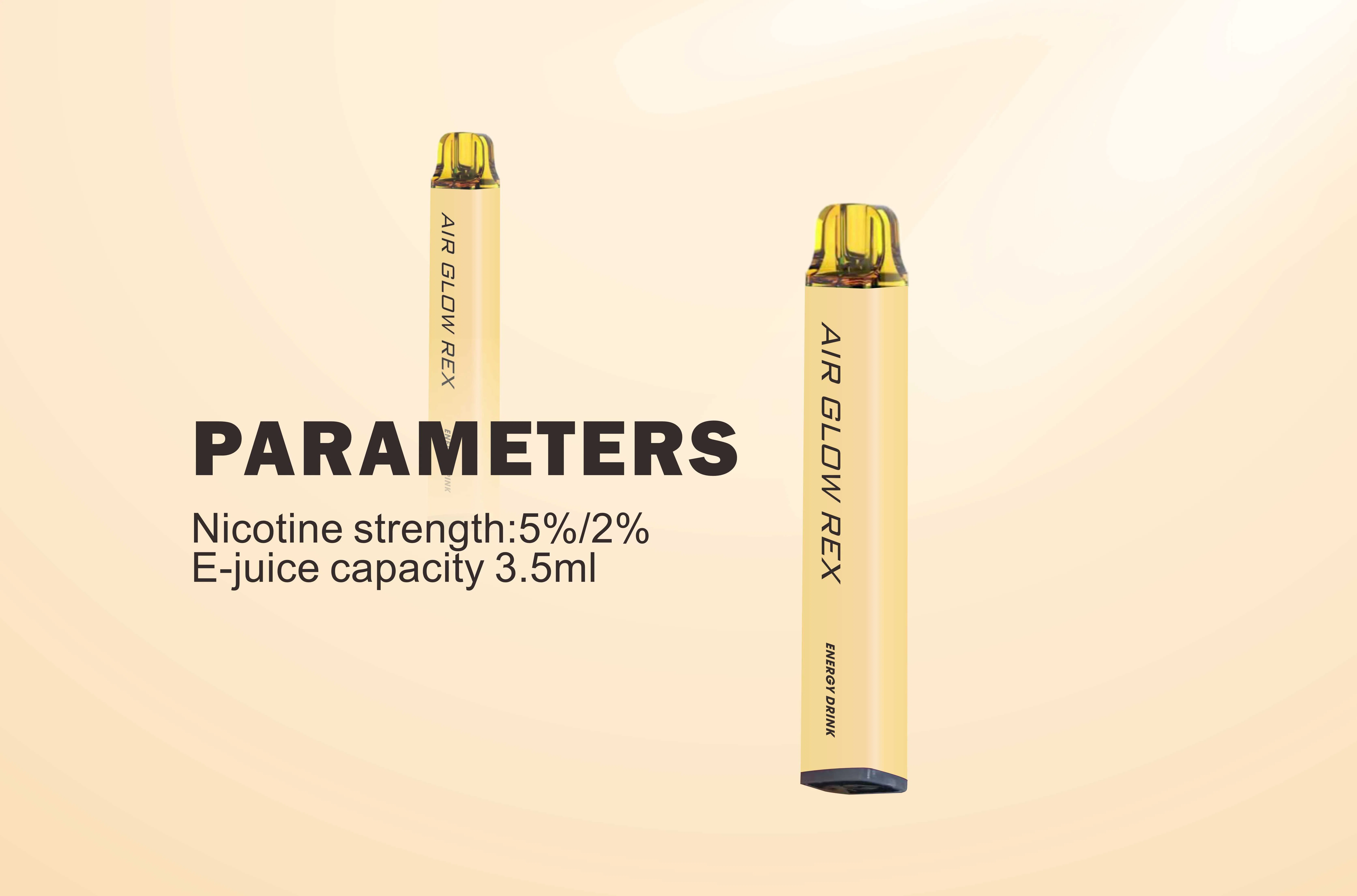 Nuevo estilo LED se encienden 600 inhalaciones desechable cigarrillo eléctrico Vape Pen