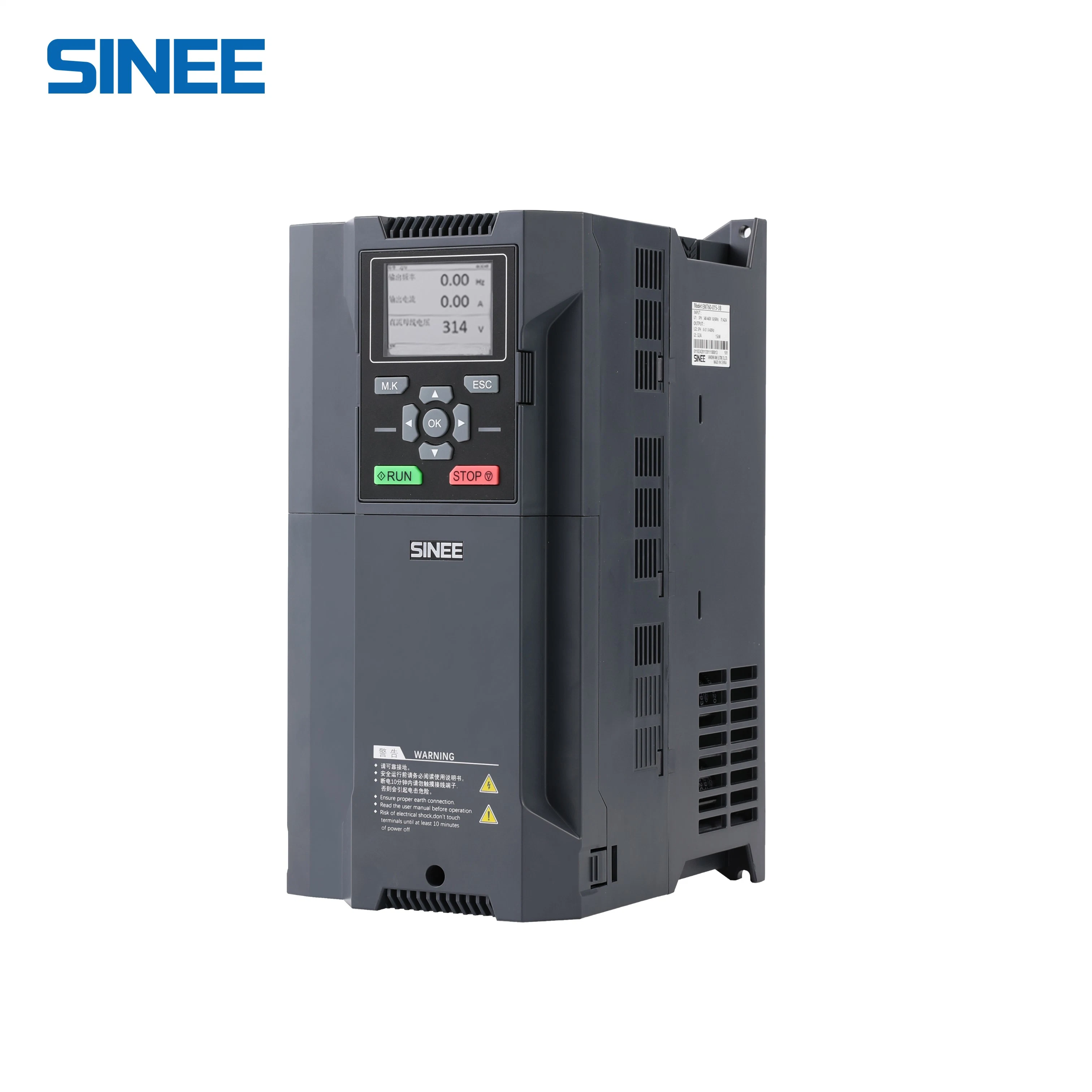 Venta en caliente VFD Fabricante Extruder Inverter Mayorista/Proveedor Inverter Control de frecuencia Convertidor de frecuencia de 3 fases con unidad de frecuencia variable 250kW con OEM Y ODM