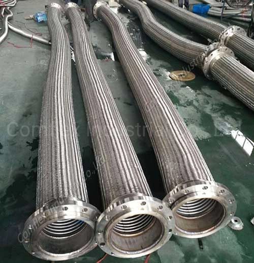 High-Quality Stainless Steel Braided Hose Flange Type