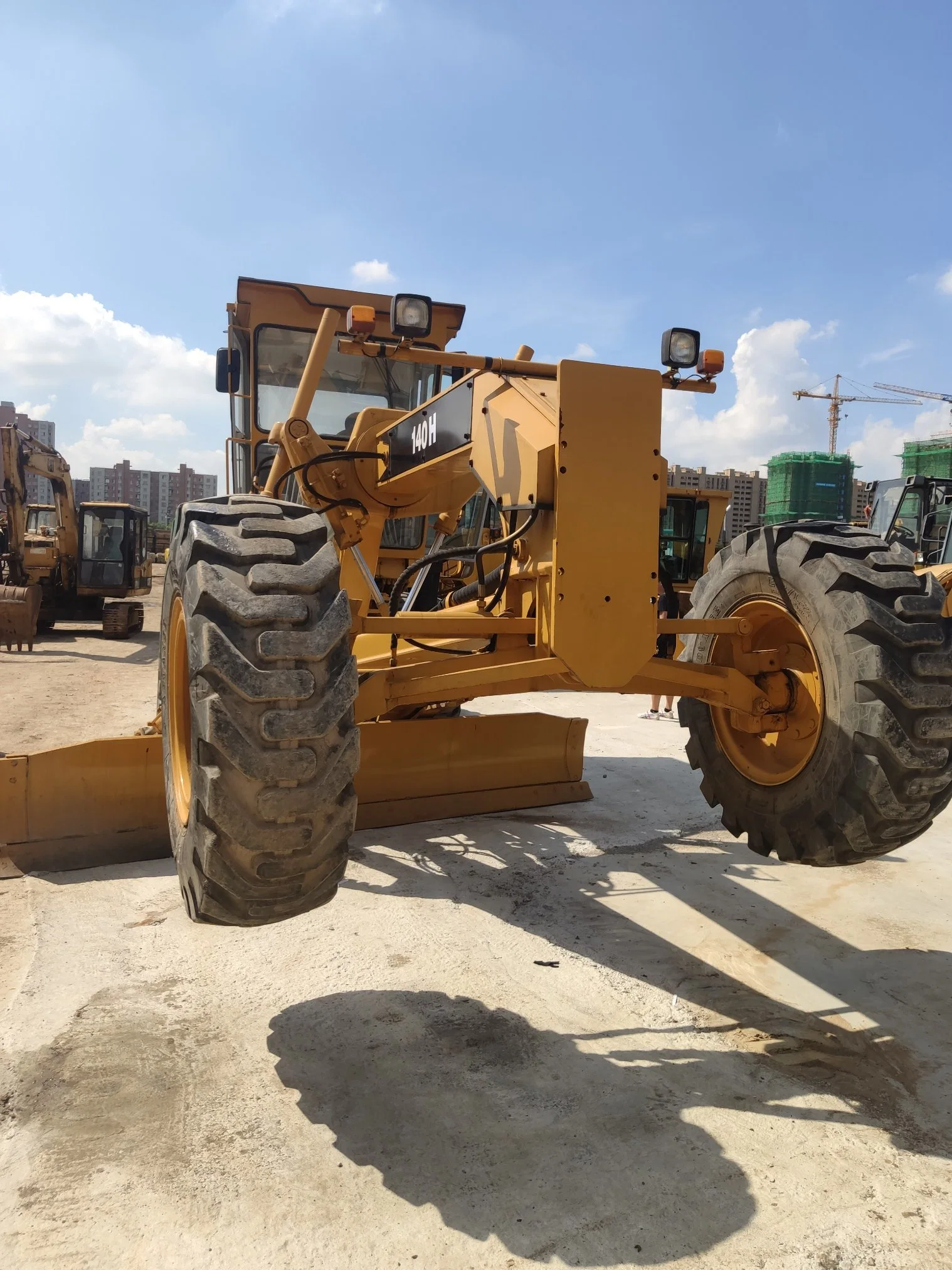 Secondhand Construction Machinery Cat 140h Used Caterpillar Motor Grader 140h