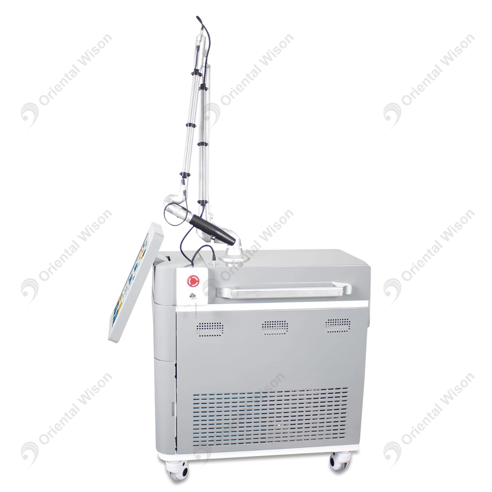 1064 755 532 Q geschaltete ND YAG Laser-Picolaser-Maschine Pikosekunde Laser Tattoo Entfernung Maschine Pico Laser Tattoo Entferner Carbon Peeling Skin Whitening Laser