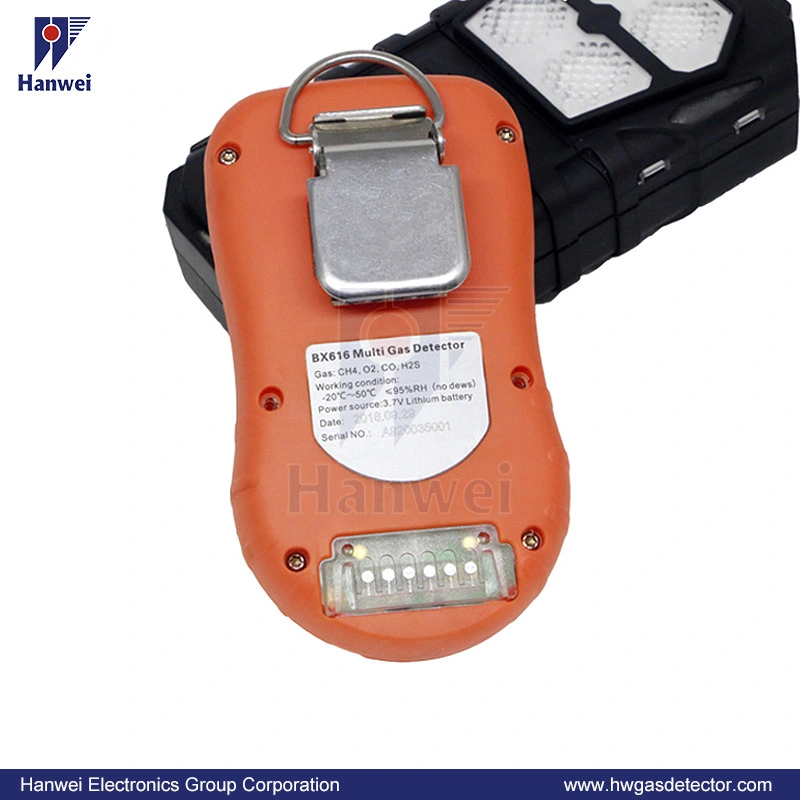 Portable 4-in-1 Multi Gas Detector CH4 H2s Co O2 (BX616)