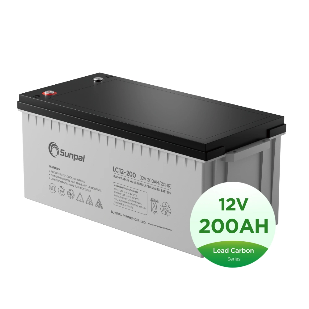 Sunpal солнечной Гелиевый аккумулятор 12V Sx12-200 AGM Gel глубокую цикла поставщиков