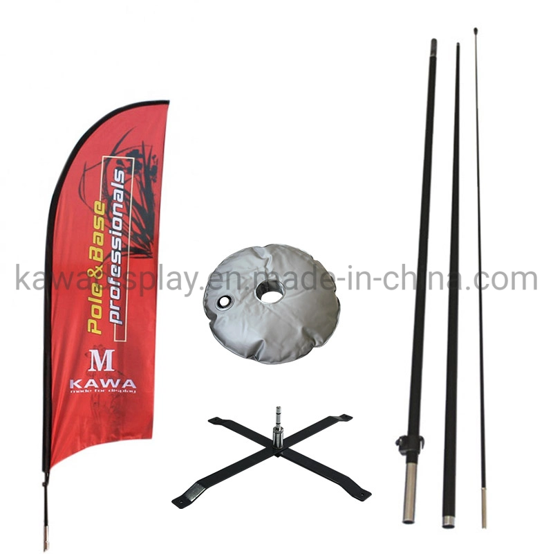 Advertising Beach Flag Display Teardrop Flag, Feather Flag, Block Flag, Sail Flag Banner for Sports or Car Exhibition