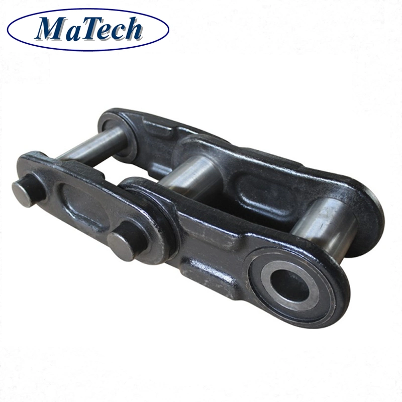 Foundry Drawing Custom Casting Steel Link Roller Conveyor Chain