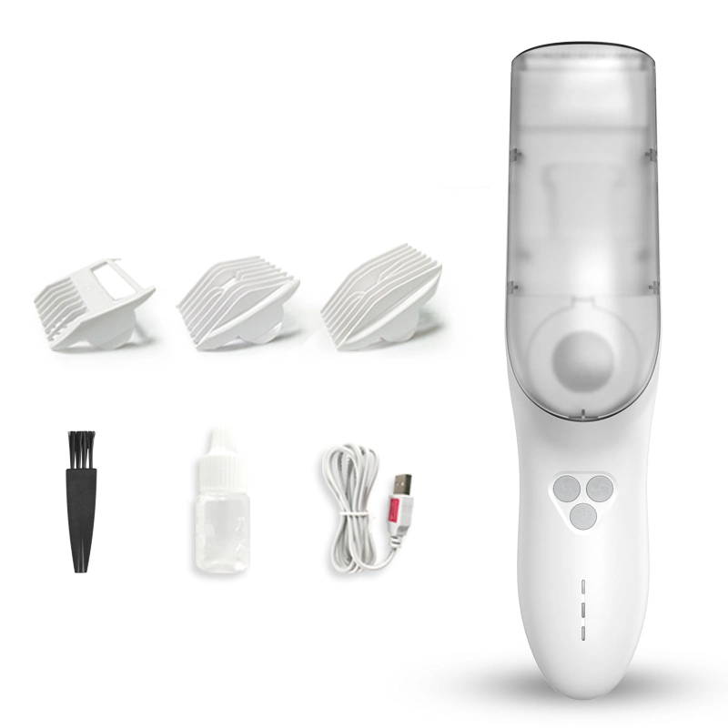 USB Charging Barber Tools Electric Hair Trimmer Baby Hair Clipper with Vacuum