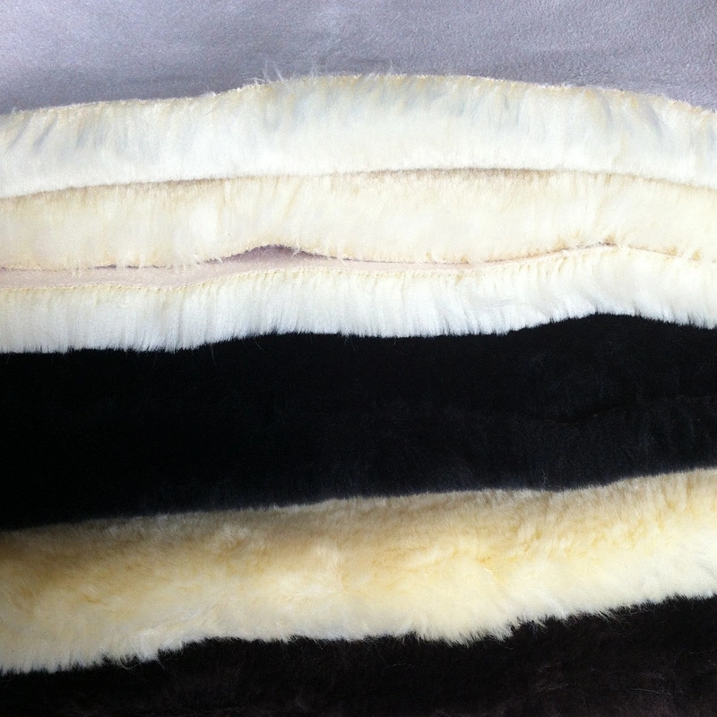 Heavy Density Synthetic Sheepskin Straight Hair 20mm