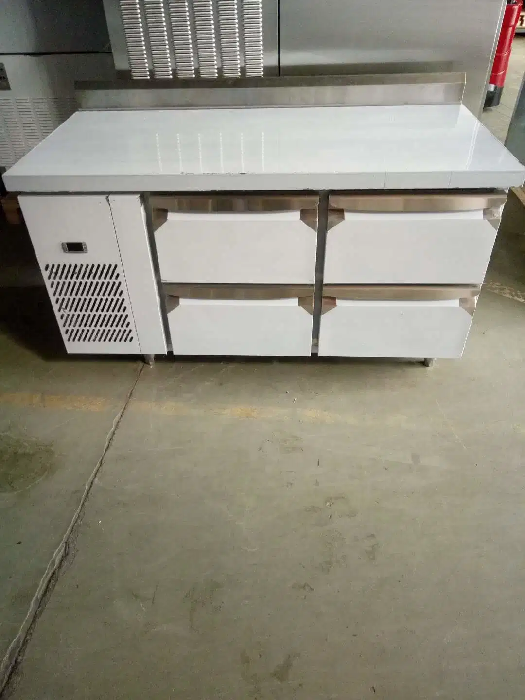 China Refrigerated Undercounter Refrigerator Commercial Chiller Fridge with Drawer