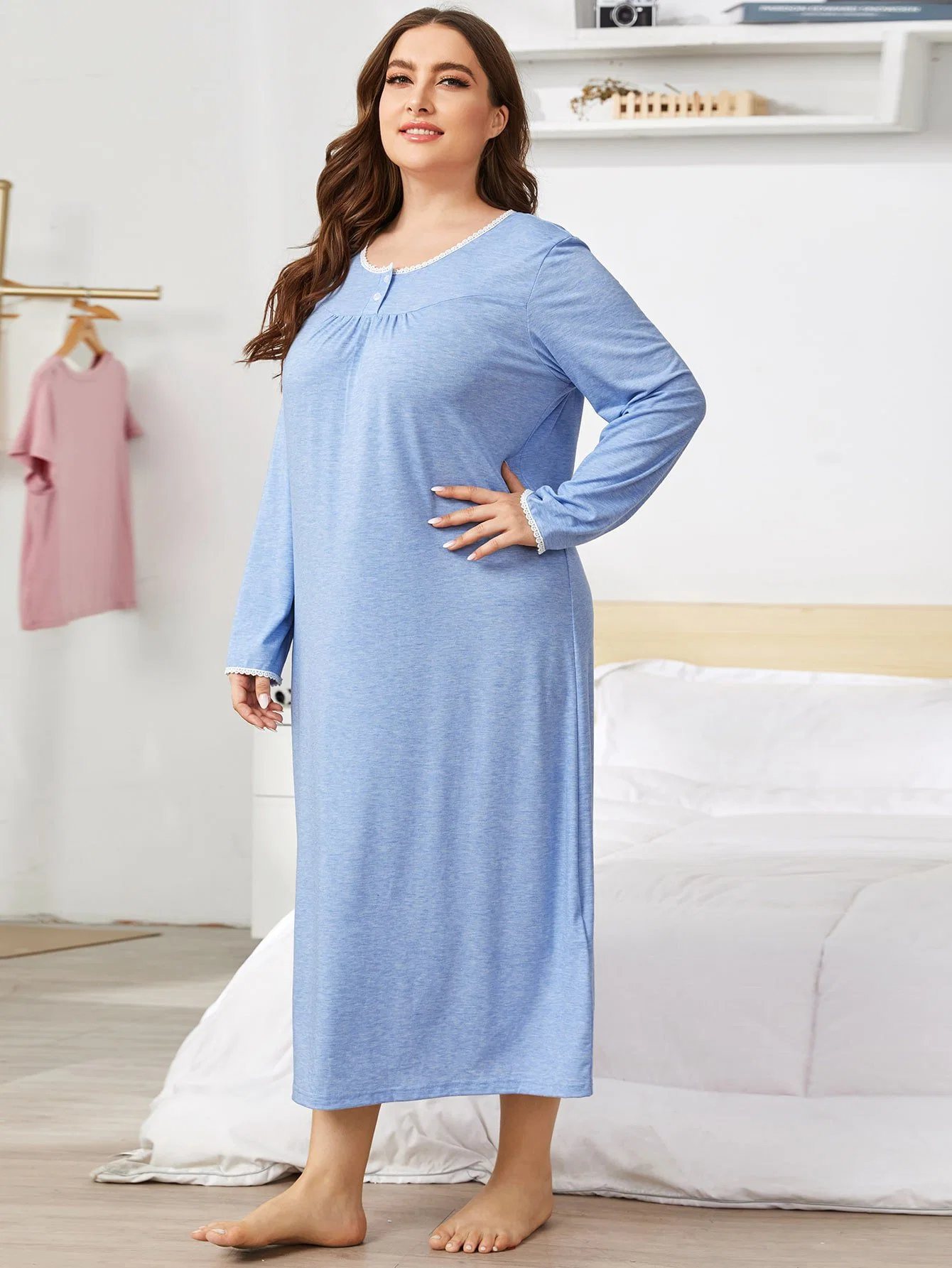 Factory Wholesale Designer Home Lounge Wear Cotton Women&prime; S Pajamas Sleepwear