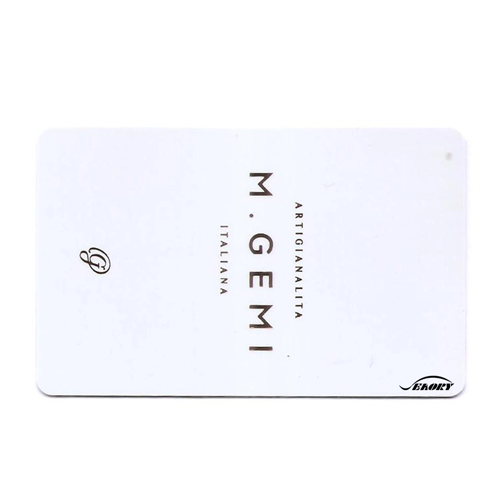 PVC Material Wholesale RFID Business Card Warranty Authenticity Card