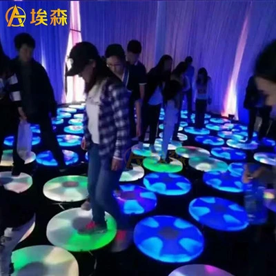 Disco Stage Effect Motion Sensor/Interactive LED Dance Floor Light for Disco, Club, Events