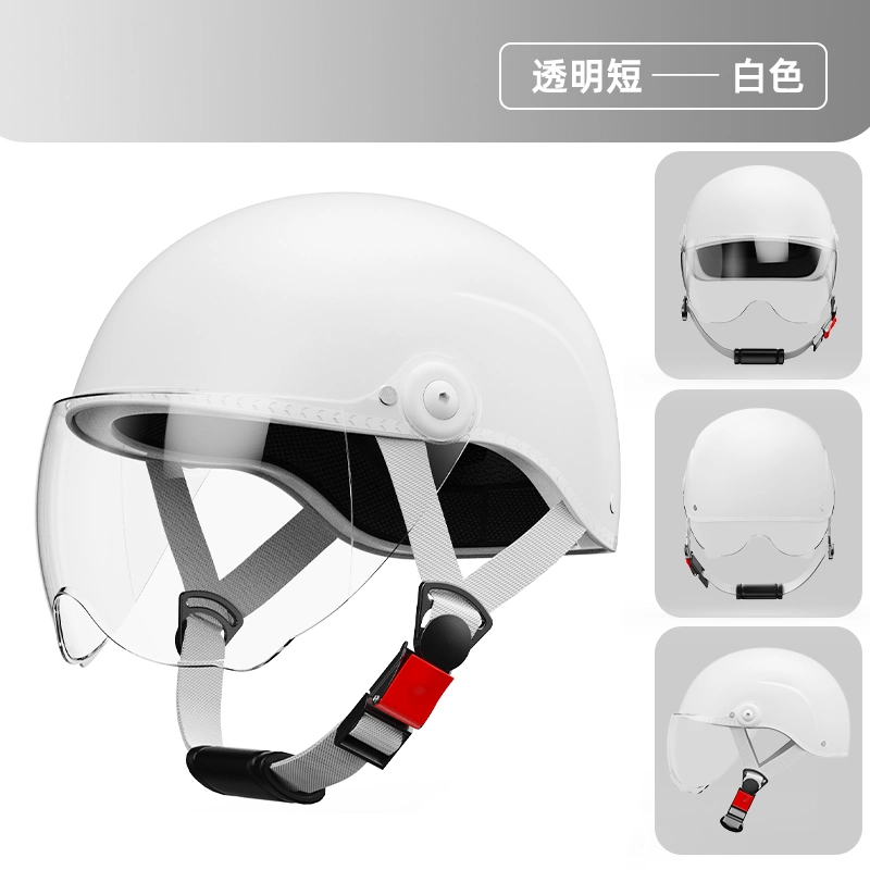 High quality/High cost performance and Inexpensive Multiple Colour Electric Motorcycle Helmet Men and Women Summer Sunscreen Battery Car Lightweight Factory Wholesale/Supplier Safety Helmet