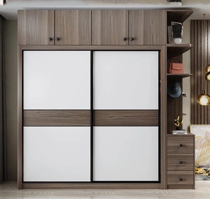 Elegant Modern Home Living Room Bedroom Furniture Storage Wooden Wall Living Room Cabinet (UL-22NF1173)