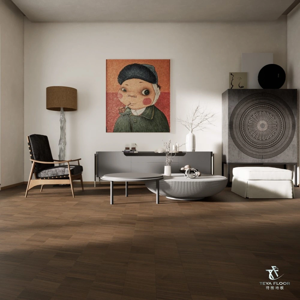 Multilayer Engineered Wood Flooring, Walnut Wood Flooring, Hot Selling Product, Natural Color