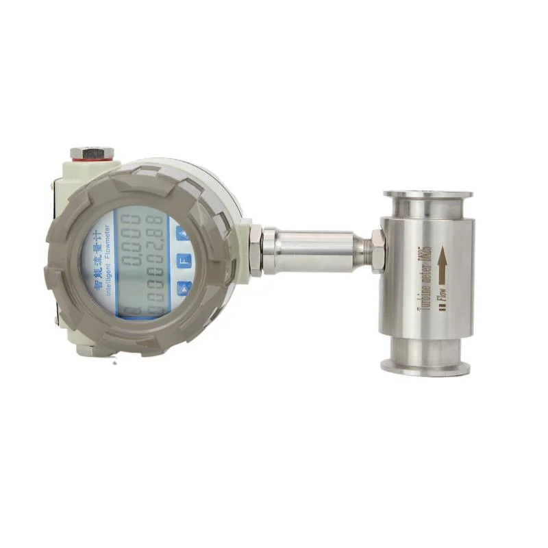 High Quality DN15-DN200 Flange Digital Liquid Turbine Flowmeter Fuel Oil Flow Meter