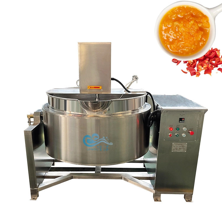 All Stainless Steel Electromagnetic Heating Soup Pot with Tilting Function