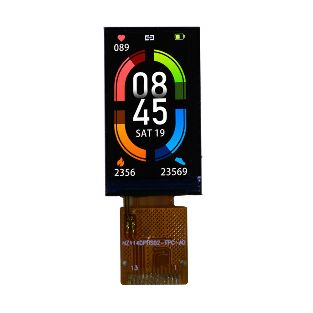 1.14 Affichage TFT LCD avec 135*240 Petite taille pour Smart Watch Display