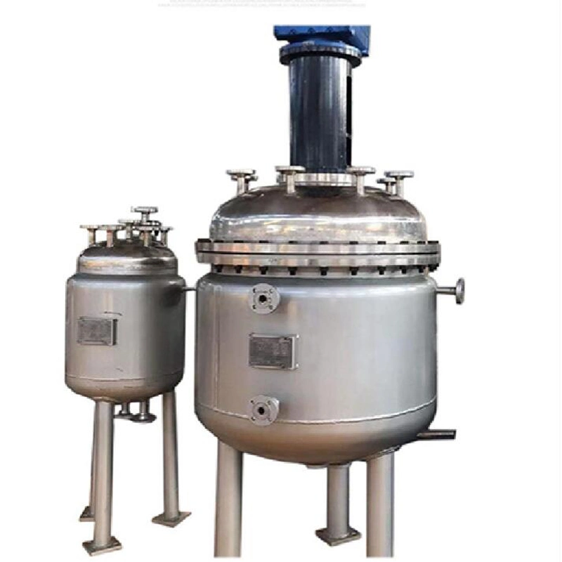 Acier inoxydable (SS) 304 316/titane/Hastelloy/nickel/PTFE/PVDF bordée fermenteur de vapeur fermenteur Réservoir de stockage
