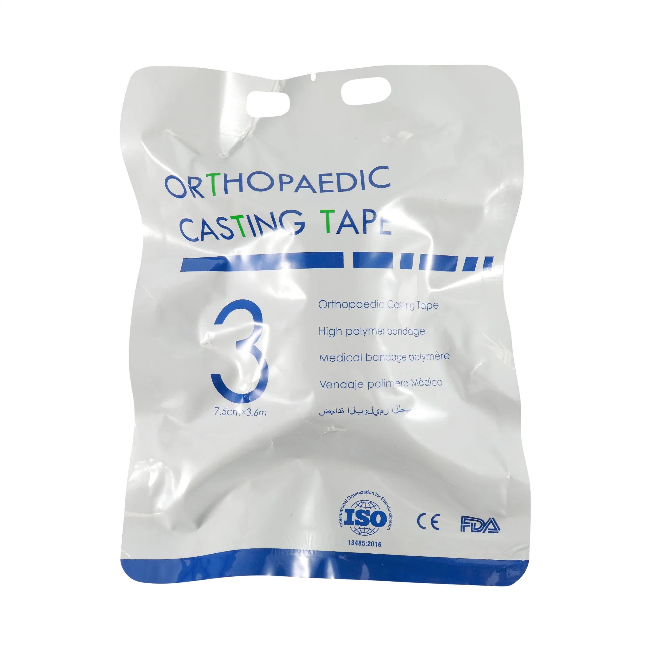 CE ISO Approved High quality/High cost performance  Medical Polyester Fiberglass Surgical Orthopaedic Casting Tape