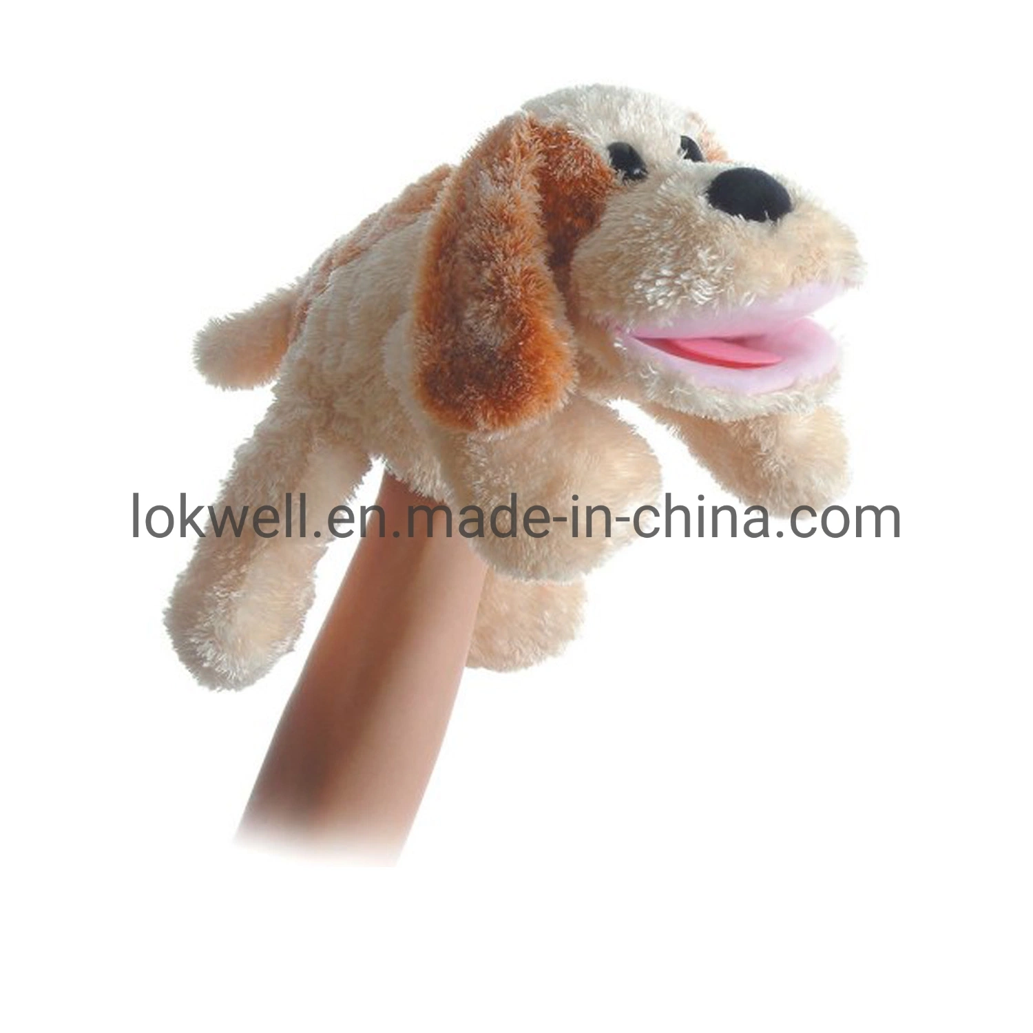 Manufacturer Customized Plush Soothing Crocodile Hand Puppet