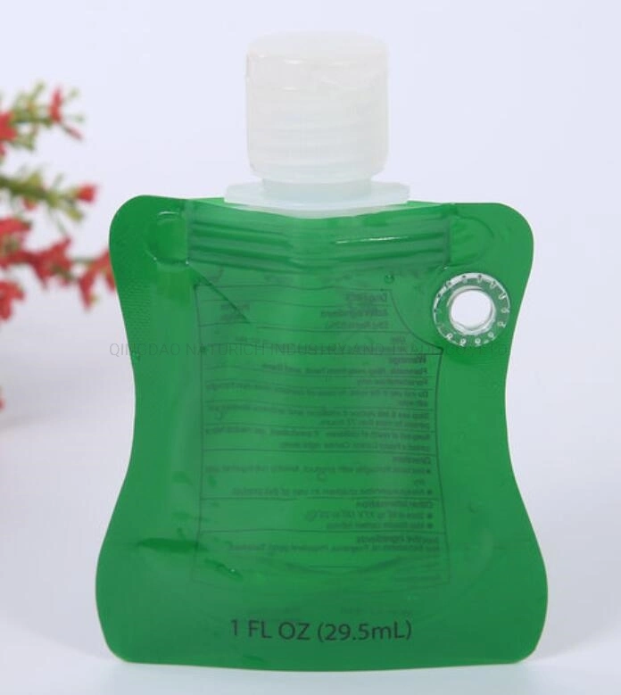 100ml Transparent Hand Sanitizer Stand up Spout Pouch