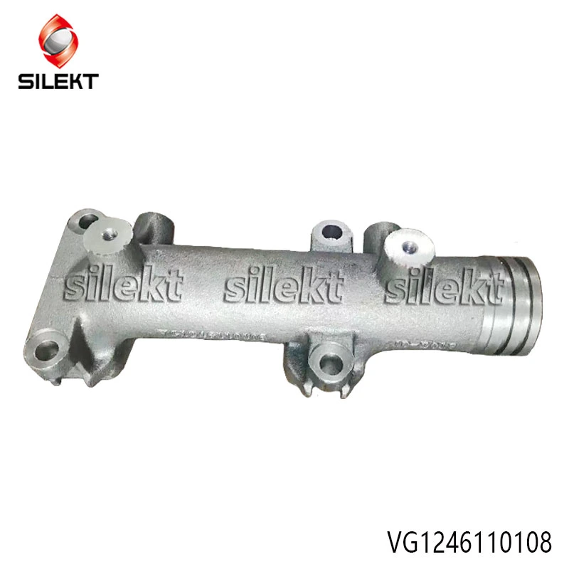 for High quality/High cost performance  New Sinotruk Vg1246110108 Engine Spare Parts Front Exhaust Pipe