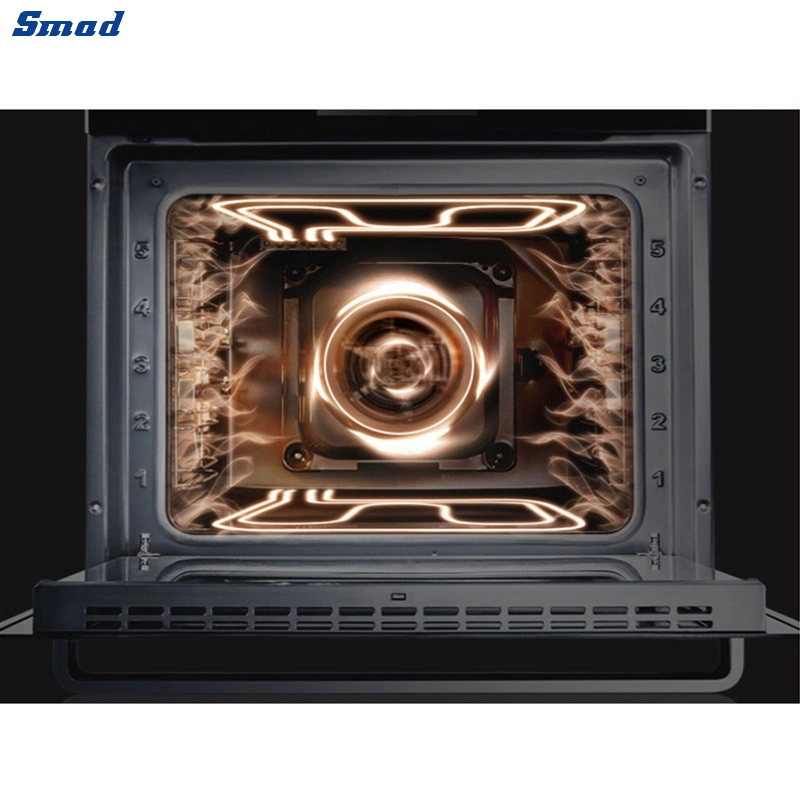 75L Mechanical Control LED Display Built-in Electric & Gas Oven for Home