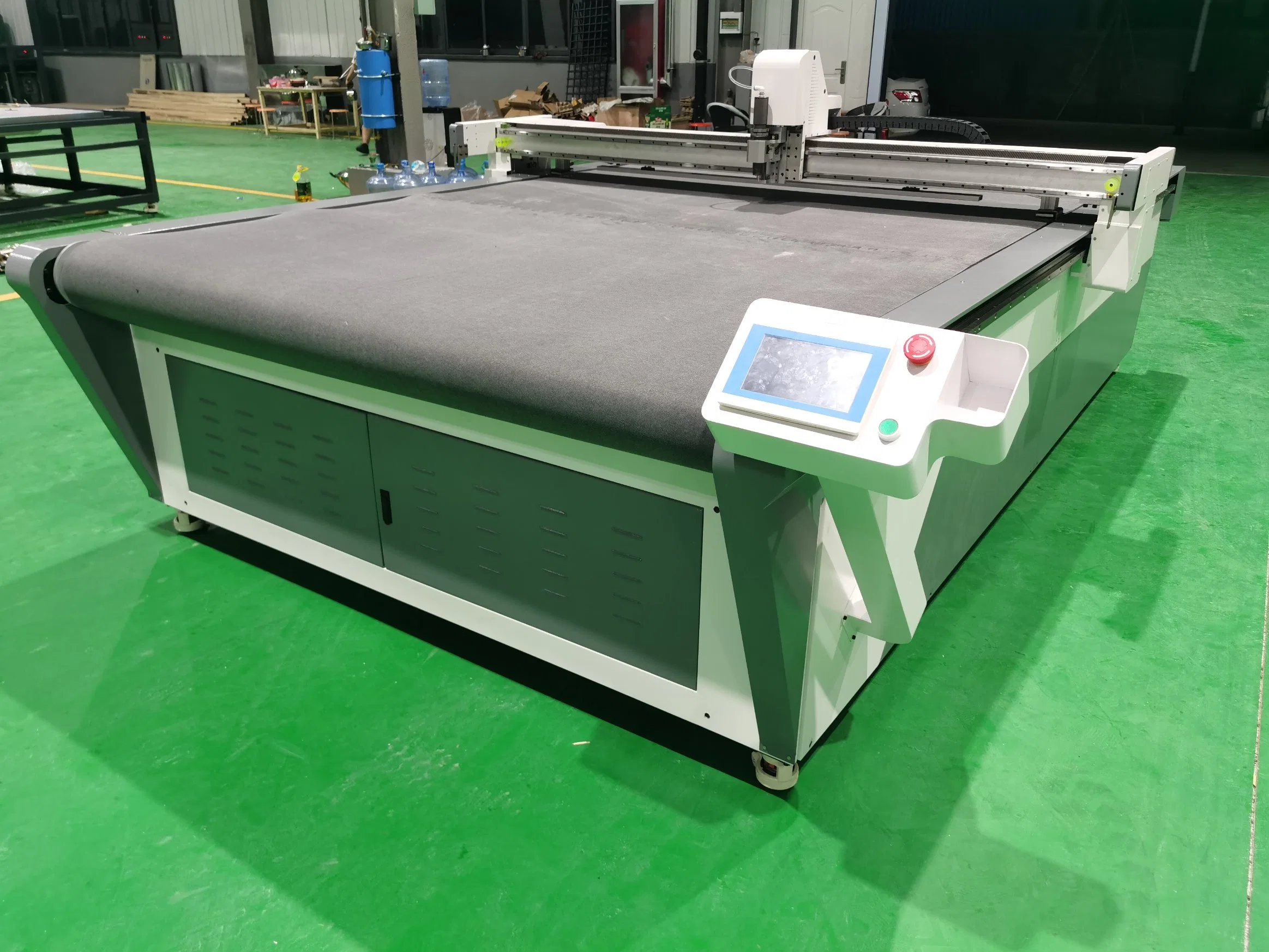 ПВХ акриловый Traffic знак толстый картон Flatbed Plotter Cutter Machine