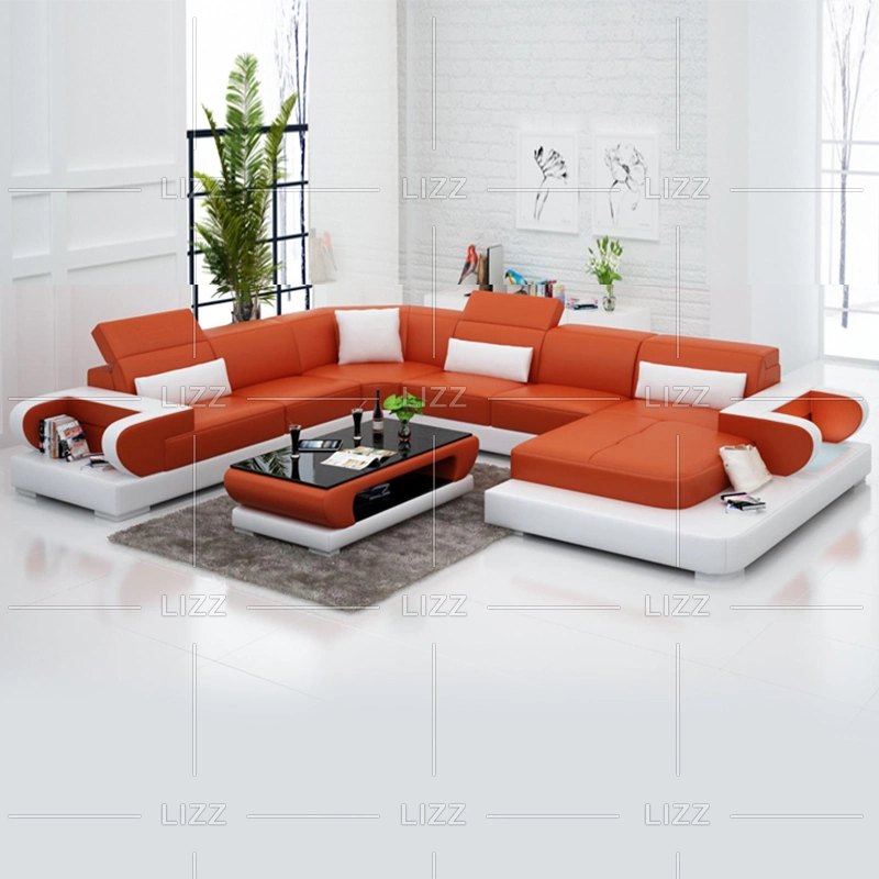 Foshan Chine Lizz Furniture avec LED Sofa Fabricant et Grossiste