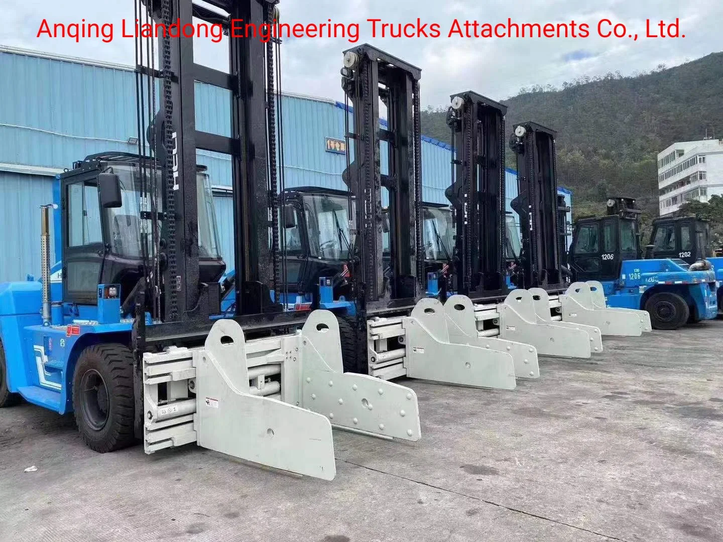 Forklift Part Attachment Revolving/Sideshifting Bale Clamps Sideshifter for Heli Clark Mitsubishi Linder