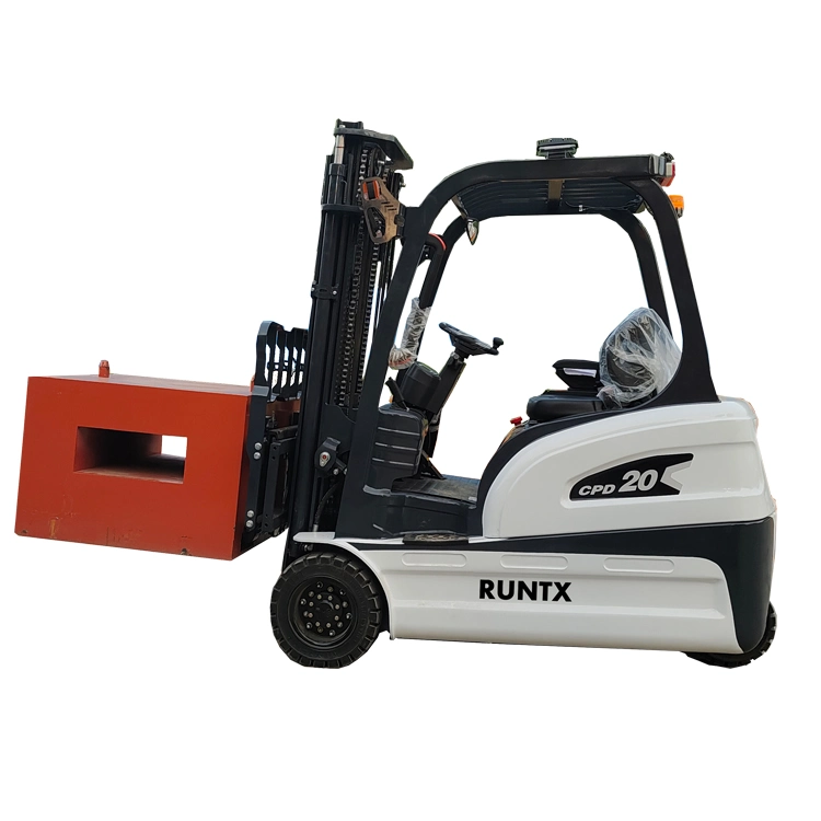 Cpd20 3-Wheel Electric Forklift 2 Ton Warehouse Widely Used 2000kg Li-ion Battery Forklift Truck with 4.5m Triplex Mast