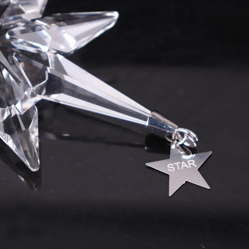 Crystal Snowflake Pendant for Christmas Gifts