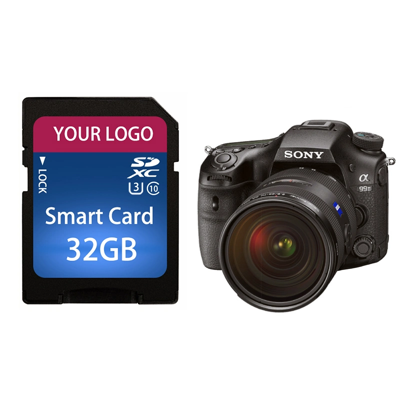 ذاكرة بطاقة SD سعة 8 جيجابايت وسعة 32 جيجابايت و64 جيجابايت C6 C10 SDHC سعة 64 جيجابايت البطاقة