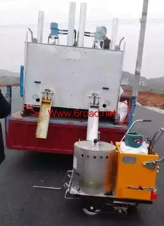 Tactile Paving Tile Road Line Marking Machine