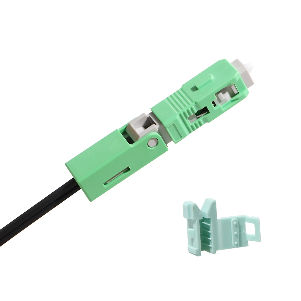 Sc Drop Cable Fast Install Fiber Optical Connector