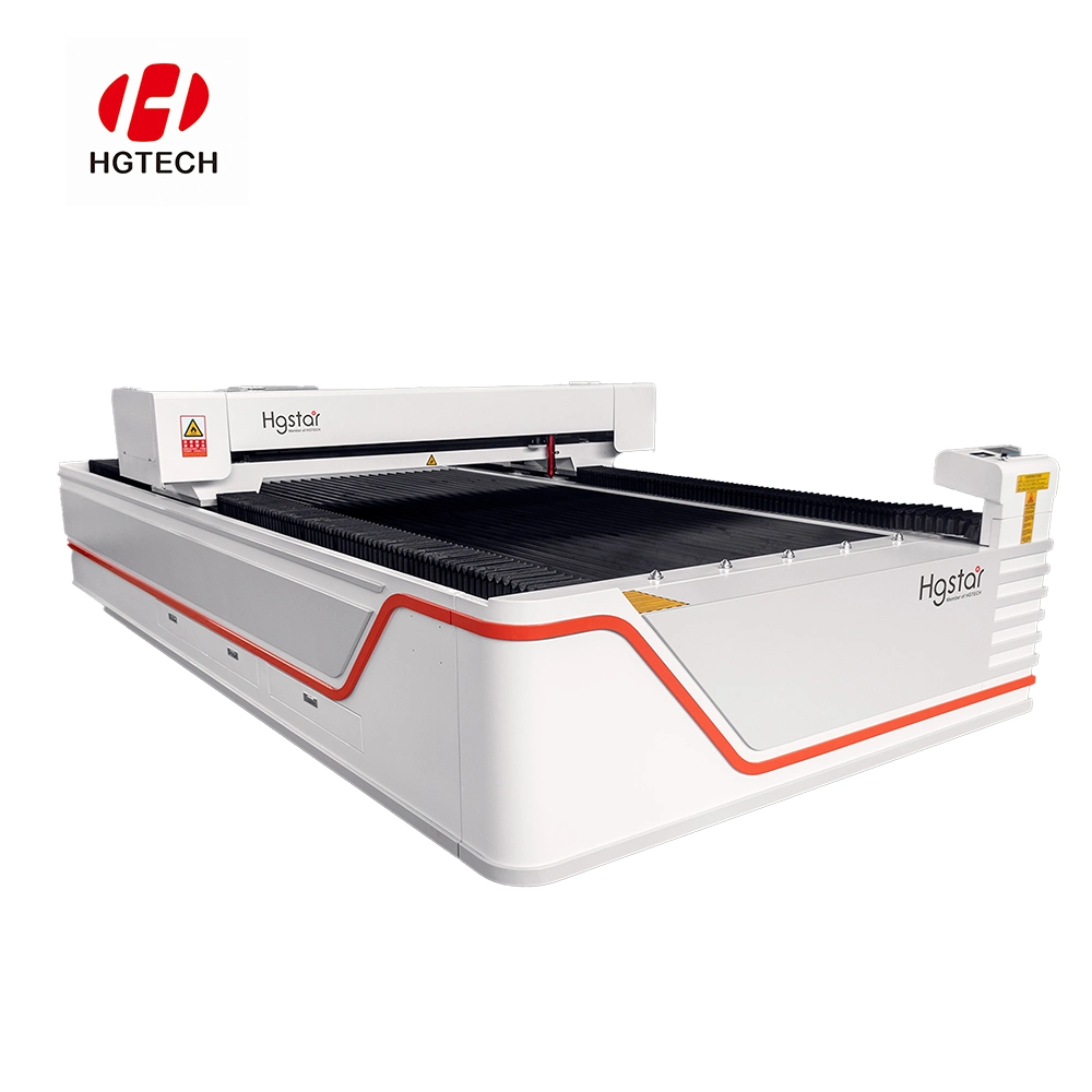 Hgstar High Quality Fast Speed Economical High Precision 100W 200W 300W 500W CO2 Laser Engraving Cutting Machine for Woodworking Gift Craft with Factory Price