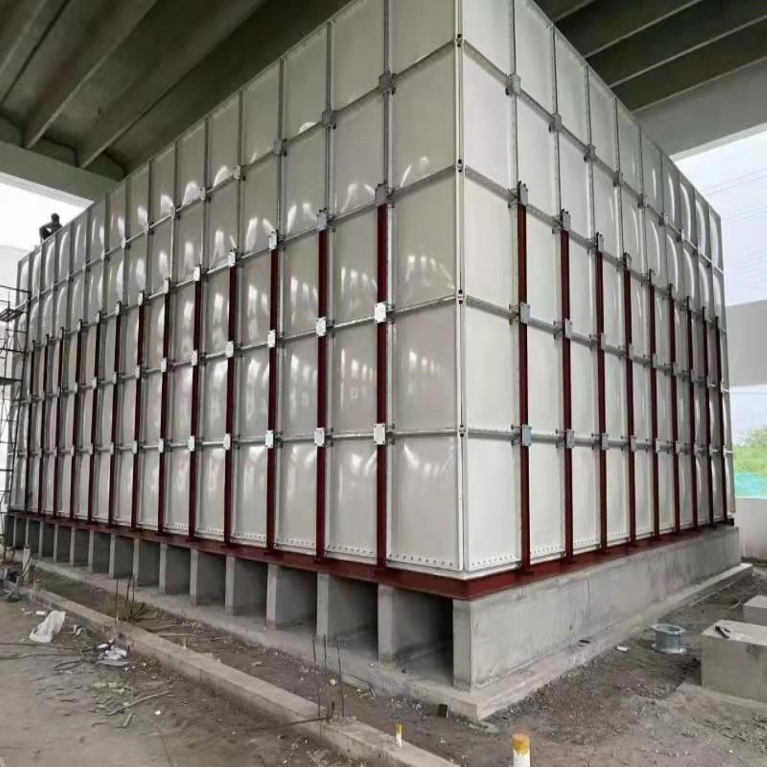 Rectangular SMC GRP FRP Fiberglass 5000 L Water Tank