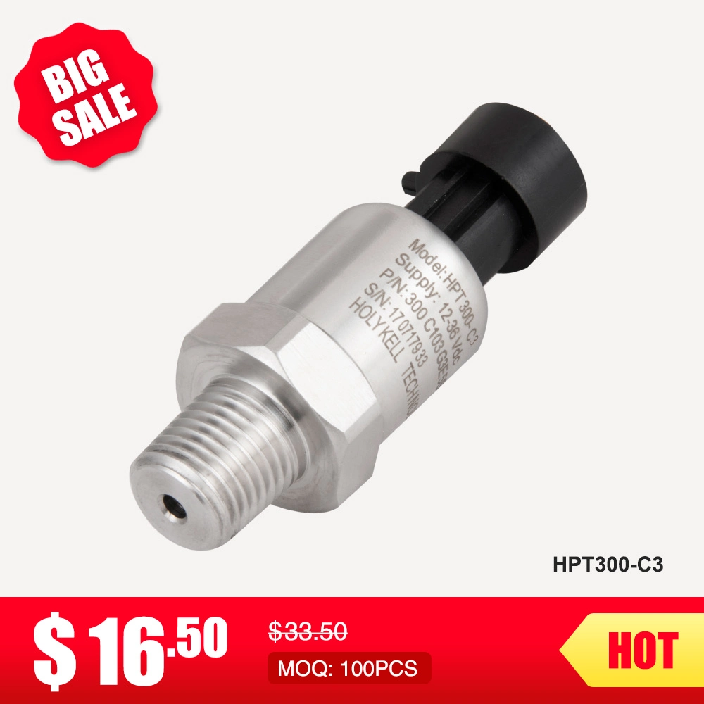 304 Stainless Steel Ceramic Air Compressor Pressure Transducer