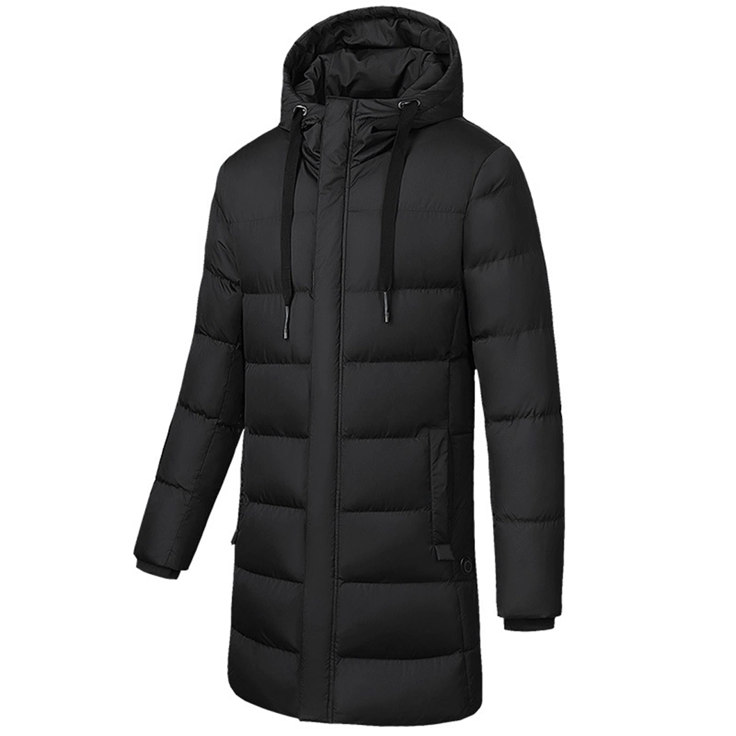 Manteau d'hiver épaissi en coton chauffant à manches longues, manteau chauffant en graphène, veste en coton chaud avec chauffage électrique USB.