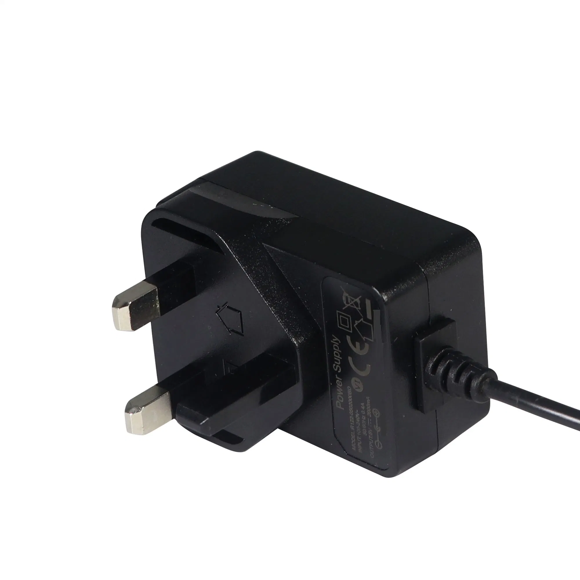 Kc,FCC,CE,CB,GS,SAA,Nom,PSE,Ukca,PSE 100-240VAC 50/60Hz to DC 5V 6V 9V 8V 7.5V 6.5V 1A 2A 11V 12V 13V 14V Switching Power Supply Adapter En61558 ETL1310 En62368