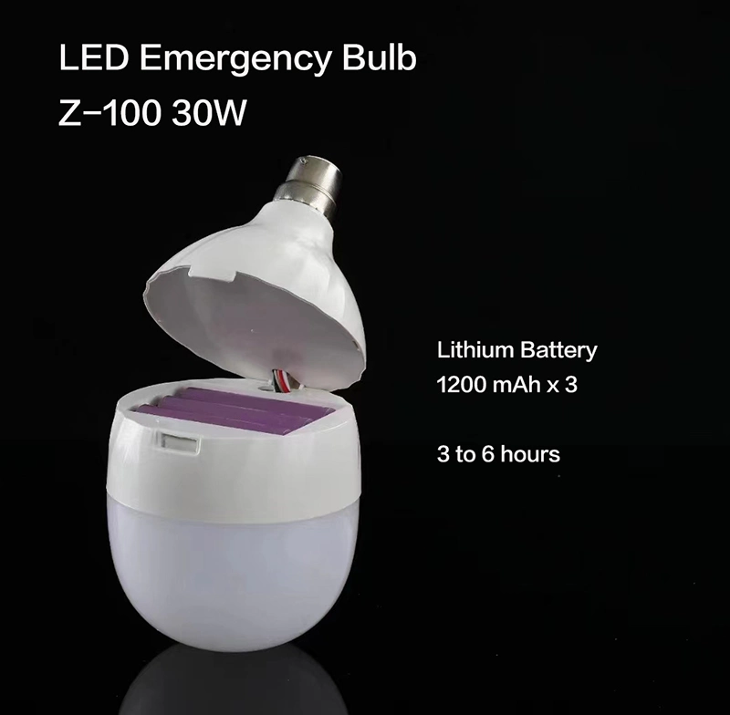 LED E27 Tubo de luz de emergencia con lámpara de la PAC para el exterior