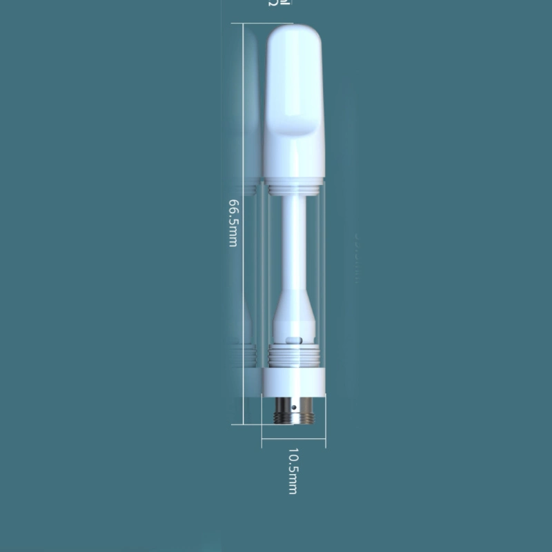 تصميم جديد Vape Atomizer Th205 Vape Cartridge 510 Thread Ceramic ملف خرطوشة زيت الخزف طرف تدخين الزجاج الخزان M6t القِرَدة العليا