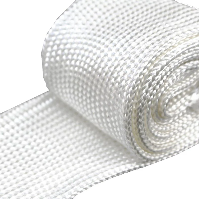 High Temperature Glass Fiber Insulation Material Fiberglass Sleeving for Cable Protection