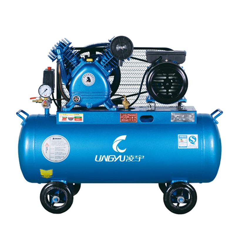 2HP 1.5kw 12.5 Bar Double Piston Air Compressor Two Stage Double Acting Reciprocating Compressor