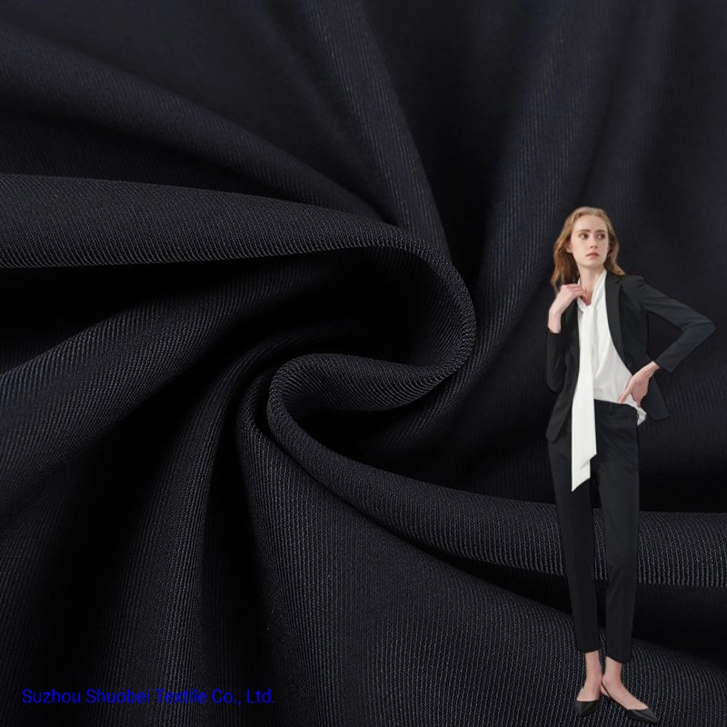 80%Polyester and 20%Rayon T/R 2/2twill Woven Fabric for Suit, Uniform and Dress