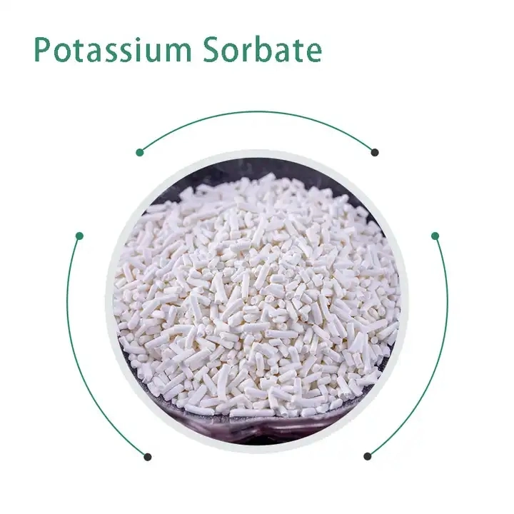 Conservante Alimentario de alta calidad de un 99% El Sorbato de Potasio para aditivos alimentarios