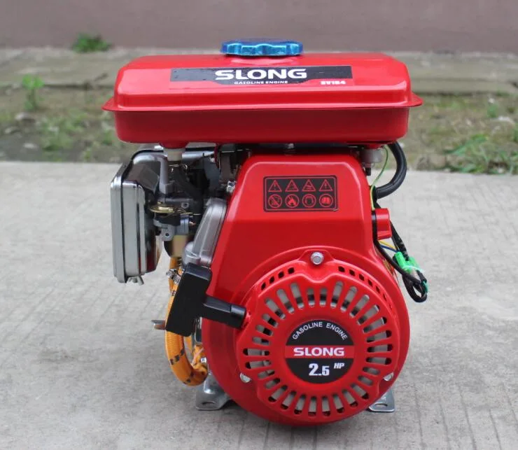 E. modelo Slong marca 2.5HP motor a gasolina com refrigeração a ar SV a 4 tempos 152f