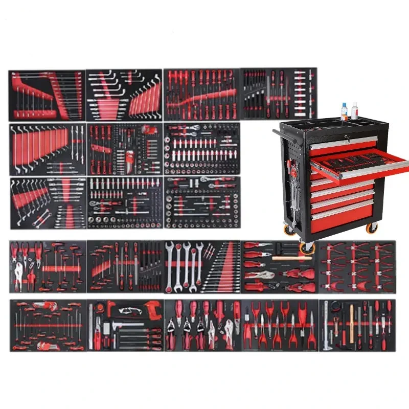 Professional Tool Box Tool Cart Stackable Multi Layer Tools Box Htb-003