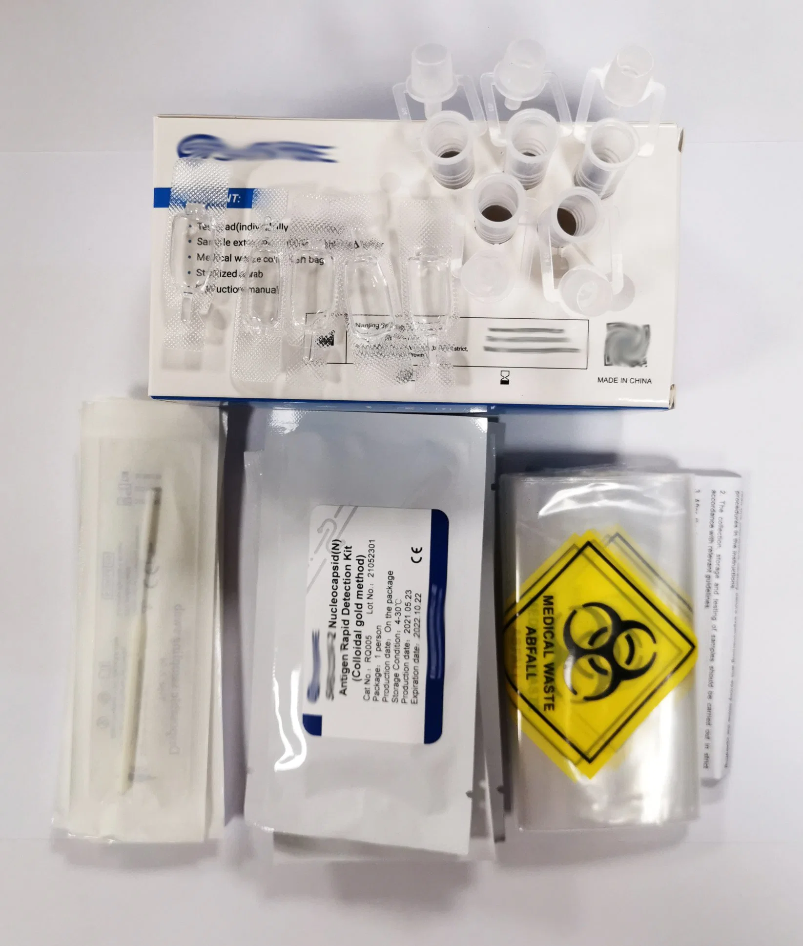 Rapid Antigen Tests Rt PCR Test at Home Std Test Kit Blood Type Pathological Analysis Equipments