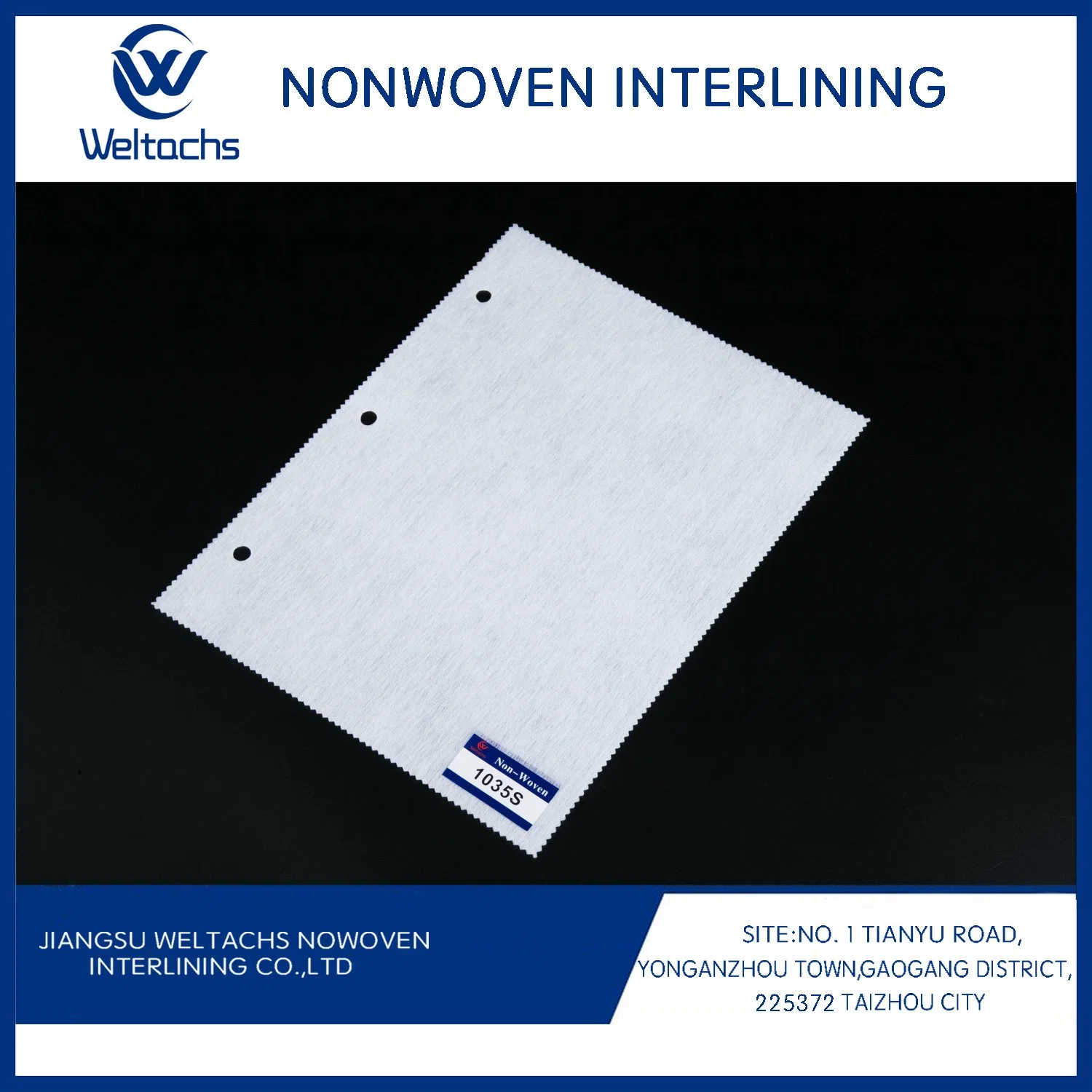 Fusible Nonwoven Adhesive for Garments Interlining and Interfacing